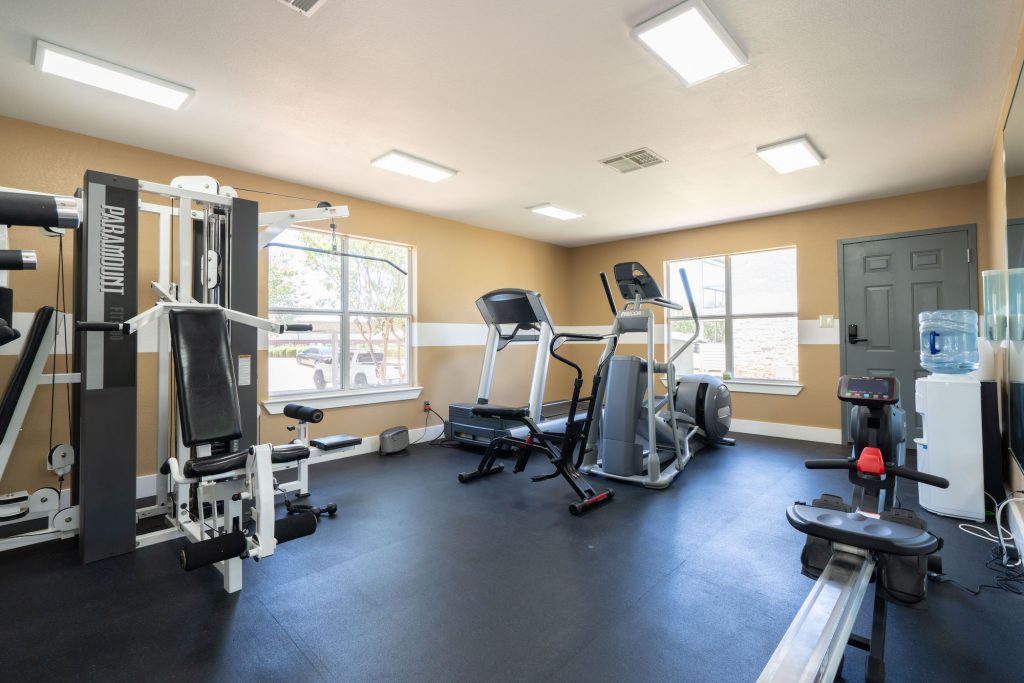 Westwood Town Homes Gym Wolf Property Management